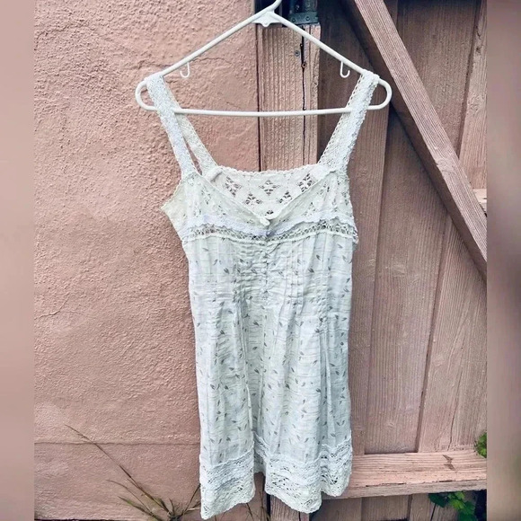 Johnny Was Crochet Boho Chic Dress - Picture 3 of 4